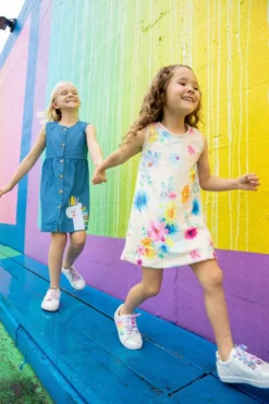 Lola + The Boys New Arrivals English Garden Sequin Dress