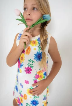 Lola + The Boys New Arrivals English Garden Sequin Dress