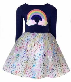 Lola + The Boys Girls Fairydust Tutu Dress