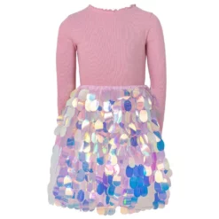 Lola + The Boys Girls Paillette Magic Dream Dress