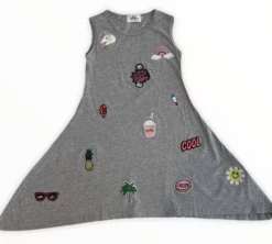 Lola + The Boys New Arrivals Patch T Shirt Dress