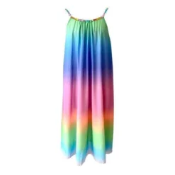 Lola + The Boys Rainbow Ombre Gem Dress 14 Lola + The Boys Rainbow Ombre Gem Dress