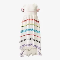 Lola + The Boys Ric Rack Hi Low Dress New Arrivals