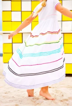 Lola + The Boys Ric Rack Hi Low Dress New Arrivals