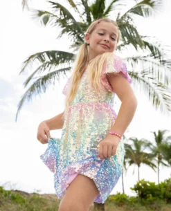 Lola + The Boys Sequin Ombre Dress- Preorder Ships S 7/20