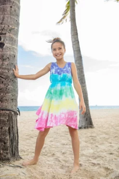 Lola + The Boys Girls South Beach Tie Dye Dress 9 Lola + The Boys Girls South Beach Tie Dye Dress