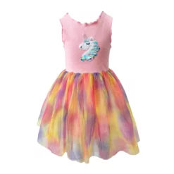 Lola And The Boys Girls Sparkle Ombre Unicorn Tutu