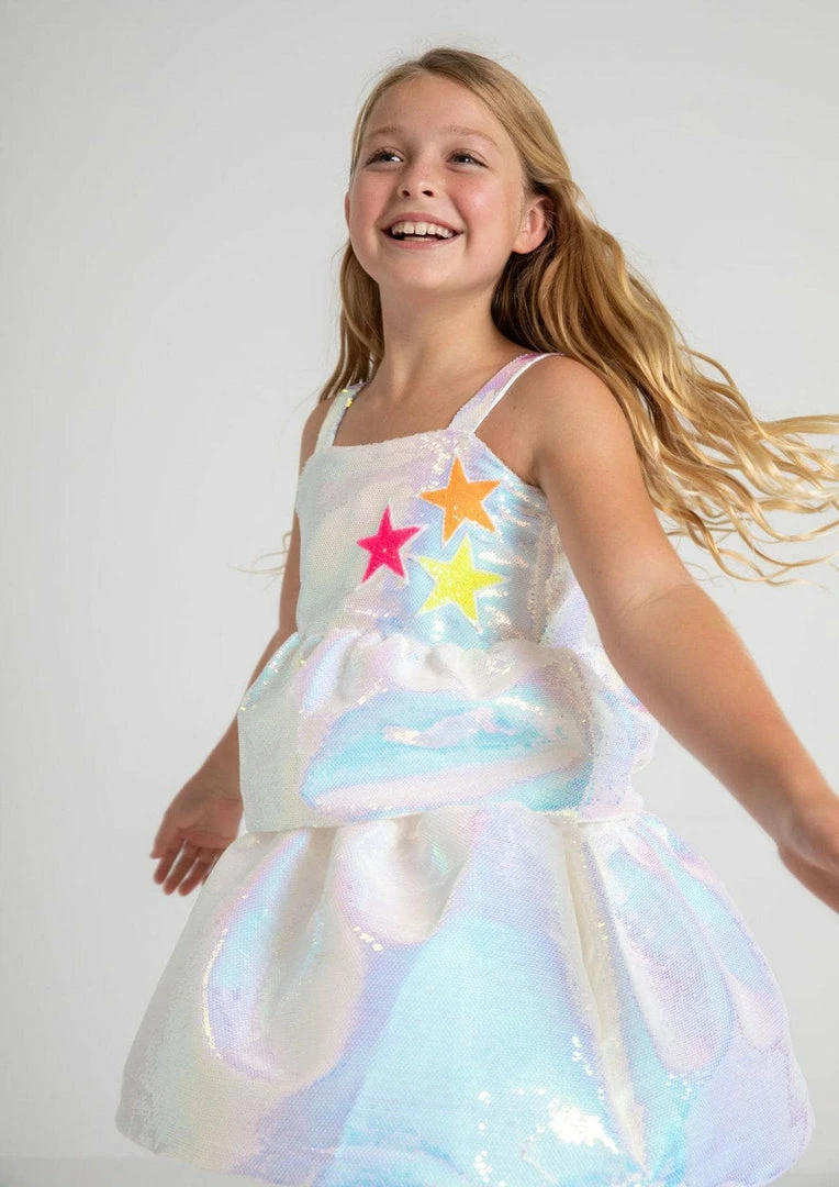 Lola + The Boys Tiered Stars Sequin Dress New Arrivals 4 Lola + The Boys Tiered Stars Sequin Dress New Arrivals