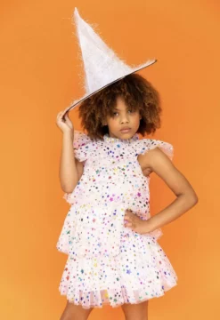 Lola + The Boys Tiers Of Rainbow Dress New Arrivals