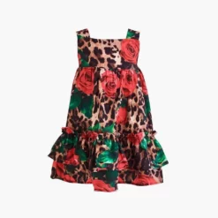 Lola And The Boys Wild Rose Dress Girls