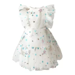 Lola + The Boys Shooting Star Tulle Dress New Arrivals