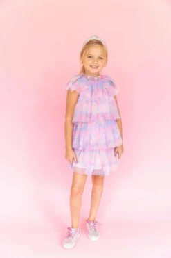 Lola + The Boys Water Color Tulle Dress 22 Lola + The Boys Water Color Tulle Dress