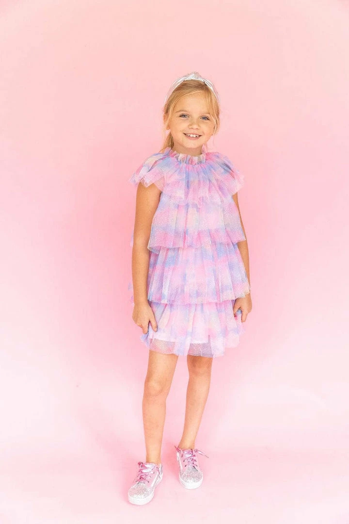 Lola + The Boys Water Color Tulle Dress 12 Lola + The Boys Water Color Tulle Dress