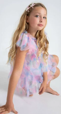 Lola + The Boys Water Color Tulle Dress 18 Lola + The Boys Water Color Tulle Dress