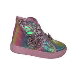 Lola & The Boys Girls Butterfly Sneakers 12 Lola & The Boys Girls Butterfly Sneakers