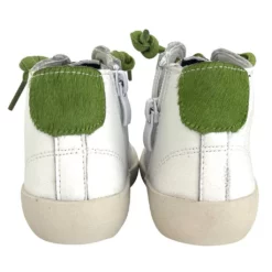 Lola + The Boys Green Happy Star HighTop Sneaker