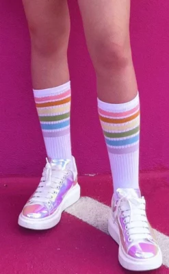 Lola + The Boys Hologram Magic Sneaker