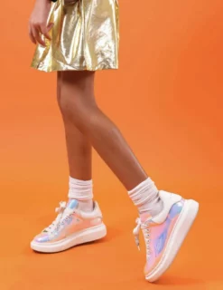 Lola + The Boys Hologram Magic Sneaker