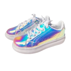 Lola + The Boys Hologram Magic Sneaker