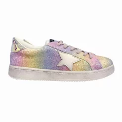Lola + The Boys Ombre Glitter Star Sneaker