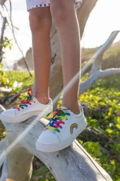 Lola + The Boys Girls Over The Rainbow Sneakers 13 Lola + The Boys Girls Over The Rainbow Sneakers