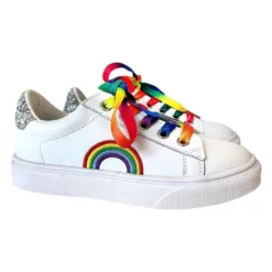 Lola + The Boys Girls Over The Rainbow Sneakers 12 Lola + The Boys Girls Over The Rainbow Sneakers
