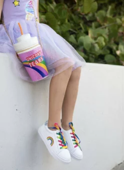 Lola + The Boys Girls Over The Rainbow Sneakers