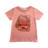 Lola + The Boys Forbidden Nutella T-Shirt Pink New Arrivals
