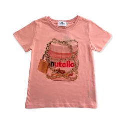 Lola + The Boys Forbidden Nutella T-Shirt Pink New Arrivals