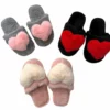 Lola + The Boys Fuzzy Heart Slippers New Arrivals 1 Lola + The Boys Fuzzy Heart Slippers New Arrivals