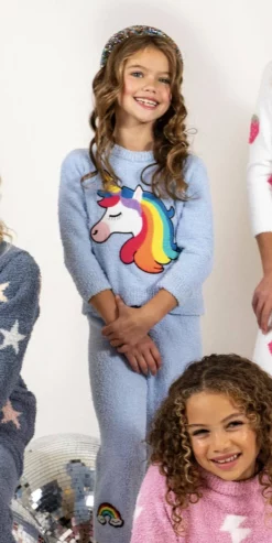 Lola + The Boys Fuzzy Unicorn Set New Arrivals