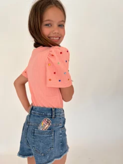 Lola + The Boys Queen Gem Short Sleeve Tee New Arrivals