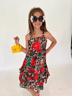 Lola + The Boys Goldie Foil Skirt