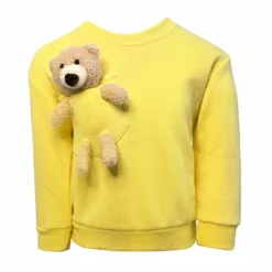 Lola + The Boys New Arrivals Teddy Bear Crewneck