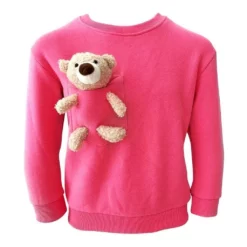 Lola + The Boys New Arrivals Teddy Bear Crewneck