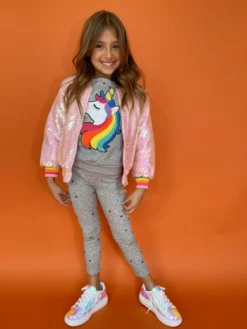 Lola + The Boys New Arrivals Happy Unicorn Rainbow Gem Set