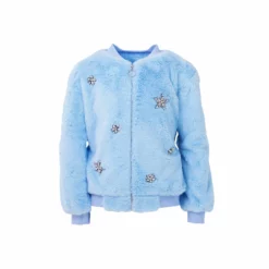 Lola + The Boys Blue Ice Princess Crystal Bomber Girls 9 Lola + The Boys Blue Ice Princess Crystal Bomber Girls