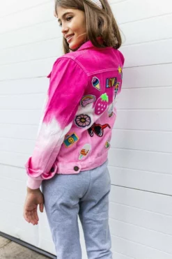 Lola + The Boys Dip Dye All About The Patch Denim New Arrivals