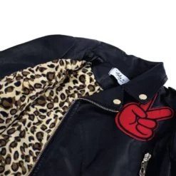 Lola & The Boys All About The Patch Vegan Leather Jacket Girls