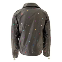 Lola + The Boys Infinity Stone Gem Vegan Jacket