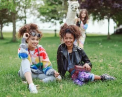 Lola + The Boys Infinity Stone Gem Vegan Jacket