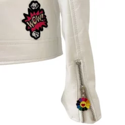 Lola + The Boys Patched Rainbow Daisy Vegan Leather