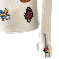 Lola + The Boys Patched Rainbow Daisy Vegan Leather