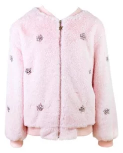 Lola + The Boys Pink Ice Princess Crystal Bomber 7 Lola + The Boys Pink Ice Princess Crystal Bomber