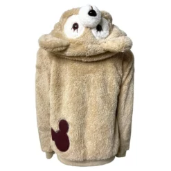 Lola + The Boys Plush Brown Bear Jacket