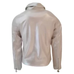 Lola + The Boys Rainbow Beaded Heart Vegan Moto Girls