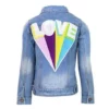 Lola + The Boys Rainbow LOVE Denim