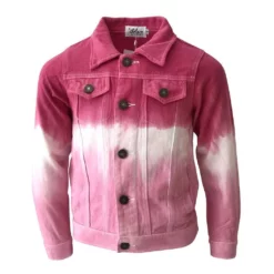 Lola + The Boys Strawberry Tie Dye Unicorn Denim