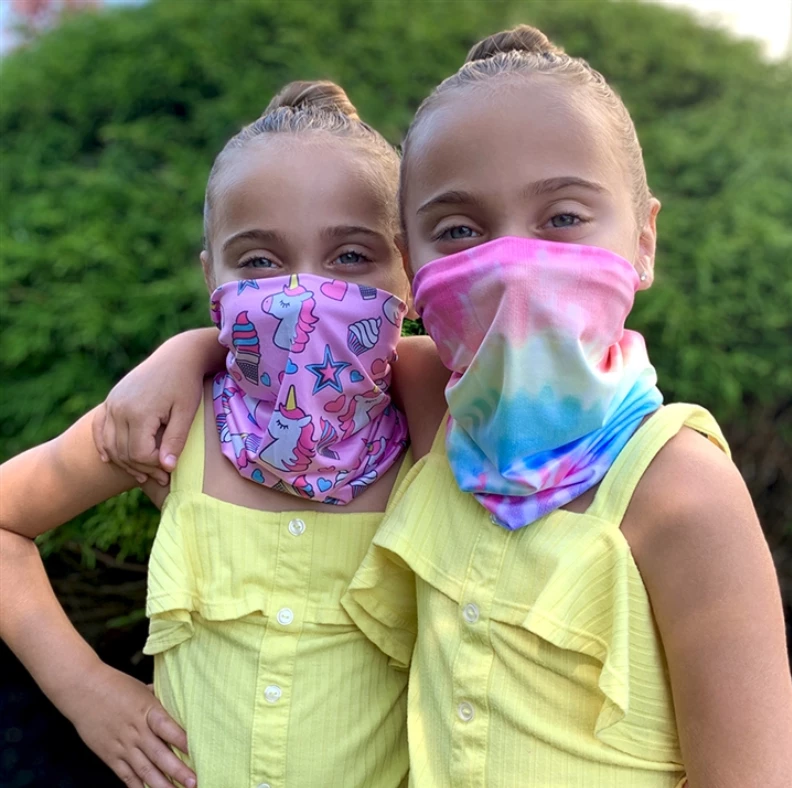 Lola + The Boys New Arrivals Graphic Neck Gaiter (Teen Size) 4 Lola + The Boys New Arrivals Graphic Neck Gaiter (Teen Size)