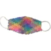 Lola + The Boys Girls Neon Vibes Sequin Face Mask